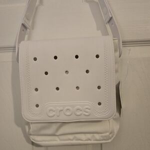 CROCS White Classic Crossbody NWT